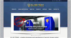 Desktop Screenshot of elgoteam.com